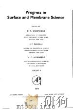 PROGRESS IN SURFACE AND MEMBRANE SCIENCE  VOLUME 8     PDF电子版封面  012571808X  D.A.CADENHEAD  J.F.DANIELLI  M 