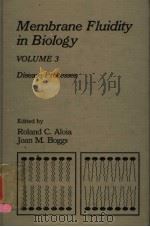 MEMBRANE FLUIDITY IN BIOLOGY  VOLUME 3  DISEASE PROCESSES     PDF电子版封面  0120530031  ROLAND C.ALOIA  JOAN M.BOGGS 