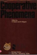 COOPERATIVE PHENOMENA     PDF电子版封面  0387062033  H.HAKEN AND M.WAGNER 