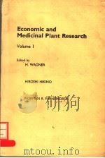 ECONOMIC AND MEDICINAL PLANT RESEARCH  VOLUME I   1985  PDF电子版封面  0127300600  H.WAGNER  HIROSHI HIKINO AND N 