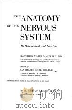 THE ANATOMY OF THE NERVOUS SYSTEM ITS DEVELOPMENT AND FUNCTION（ PDF版）
