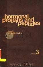 HORMONAL PROTEINS AND PEPTIDES  VOLUME 3（ PDF版）