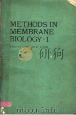METHODS IN MEMBRANE BIOLOGY  VOLUME 1（1974 PDF版）