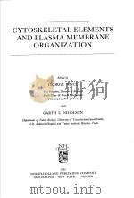 CYTOSKELETAL ELEMENTS AND PLASMA MEMBRANE ORGANIZATION（1981 PDF版）