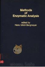 METHODS OF ENZYMATIC ANALYSIS VOLUME 3     PDF电子版封面  0120913038   