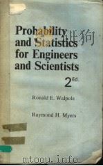 PROBABILITY AND STATISTICS FOR ENGINEERS AND SCIENTISTS 2ED（1972 PDF版）