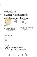 NUCLEIC ACID RESEARCH AND MOLECULAR BIOLOGY  VOLUME 4（ PDF版）