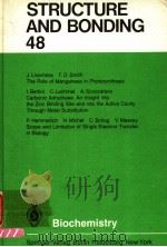 STRUCTURE AND BONDING 48     PDF电子版封面  3540109862   