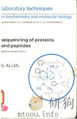 SEQUENCING OF PROTEINS AND PEPTIDES  SECOND REVISED EDITION（ PDF版）
