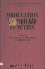 MODULATION OF PROTEIN FUNCTION（ PDF版）