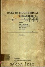 DATA FOR BIOCHEMICAL RESEARCH  SECOND EDITION（ PDF版）