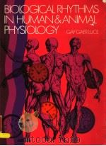 BIOLOGICAL RHYTHMS IN HUMAN AND ANIMAL PHYSIOLOGY     PDF电子版封面    GAY GAER LUCE 