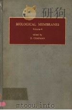 BIOLOGICAL MEMBRANES VOLUME 4     PDF电子版封面  0121685454   