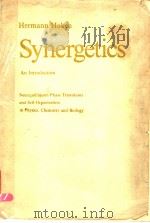 SYNERGETICS     PDF电子版封面  0387078851   