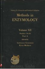 METHODS IN ENZYMOLOGY VOLUME Ⅻ NUCLEIC ACIDS PART A（ PDF版）