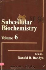 SUBCELLULAR BIOCHEMISTRY VOLUME 6（ PDF版）
