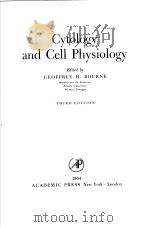 CYTOLOGY AND CELL PHYSIOLOGY  THIRD EDITION（ PDF版）