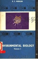 ENVIRONMENTAL BIOLOGY VOLUME 1     PDF电子版封面    A.R.GEMMELL  S.MC.B. CARSON  R 
