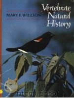 VERTEBRATE NATURAL HISTORY     PDF电子版封面  0030618045  MARY F.WILLSON 