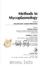 METHODS IN MYOCPLASMOLOGY VOLUME Ⅰ MYCOPLASMA CHARACTERIZATION     PDF电子版封面  0125838018  SHMUEL RAZIN  JOSEPH G.TULLY 