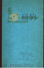 ANNUAL REVIEW OF ENTOMOLOGY  VOLUME 30     PDF电子版封面  0824301307  THOMAS E.MITTLER 