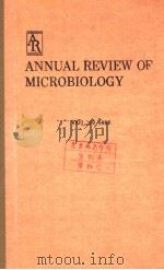ANNUAL REVIEW OF MICROBIOLOGY  VOLUME 40   1986  PDF电子版封面  082431140X   