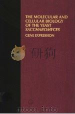 THE MOLECULAR AND CELLULAR BIOLOGY OF THE YEAST SACCHAROMYCES  GENE EXPRESSION（1992 PDF版）