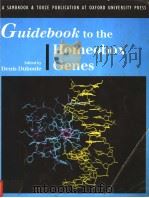 GUIDEBOOK TO THE HOMEOBOX GENES（ PDF版）