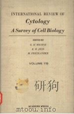 INTERNATIONAL REVIEW OF CYTOLOGY A SURVEY OF CELL BIOLOGY VOLUME 115   1989  PDF电子版封面  0123645158  G.H.BOURNE 