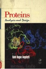 PROTEINS ANALYSIS AND DESIGN     PDF电子版封面  0120587858  RUTH HOGUE ANGELETTI 