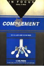 COMPLEMENT   1988  PDF电子版封面  1852210613  S.K.A.LAW AND K.B.M.REID 