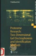 PROTEOME RESEARCH:TWO-DIMENSIONAL GEL ELECTROPHORESIS AND IDENTIFICATION METHODS（ PDF版）