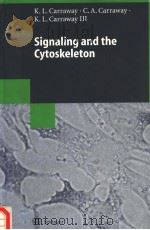 SIGNALING AND THE CYTOSKELETON   1998  PDF电子版封面  3540647153  K.L.CARRAWAY  C.A.CARRAWAY AND 