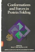 CONFORMATIONS AND FORCES IN PROTEIN FOLDING     PDF电子版封面  0871683946  BARRY T.NALL  KEN A.DILL 