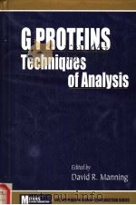 G PROTEINS TECHNIQUES OF ANALYSIS（ PDF版）