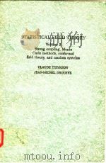 STATISTICAL FIELD THEORY  VOLUME 2     PDF电子版封面  0521370124  CLAUDE ITZYKSON 