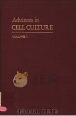 ADVANCES IN CELL CULTURE  VOLUME 1（ PDF版）
