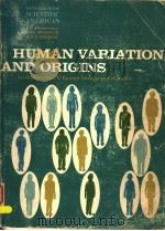 HUMAN VARIATION AND ORIGINS AN INTRODUCTION TO HUMAN BIOLOGY AND EVOLUTION（ PDF版）