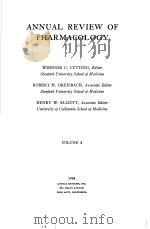 ANNUAL REVIEW OF PHYTOPATHOLOGY VOLUME 4     PDF电子版封面    WINDSOR C.CUTTING  ROBERT H.DR 