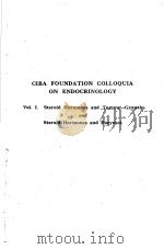 CIBA FOUNDATION COLLOQUIA ON ENDOCRINOLOGY VOL.1（ PDF版）