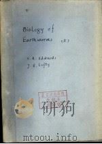 BIOLOGY OF EARTHWORMS  （上册）     PDF电子版封面    C.A.EDWARDS  J.R.LOFTY 