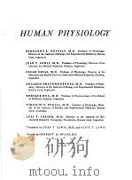 HUMAN PHRSIOLOGY     PDF电子版封面     