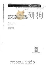 INFRARED TECHNOLOGY AND APPLICATIONS XXII VOLUME 2744（ PDF版）