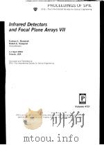 INFRARED DETECTORS AND FOCAL PLANE ARRAYS Ⅶ VOLUME 4721     PDF电子版封面  0819444715  EUSTACE L.DERENIAK  ROBERT E.S 