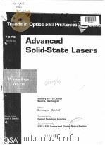ADVANCED SOLID-STATE LASERS VOLUME 50     PDF电子版封面  1557526613   
