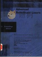 ADVANCED SOLID-STATE LASERS VOLUME 68     PDF电子版封面  1557526974  MARTIN E.FERMANN  LARRY R.MARS 