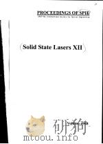 SOLID STATE LASERS Ⅻ  VOLUME 4968     PDF电子版封面     