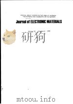 JOURNAL OF ELECTRONIC MATERIALS VOLUME 28 NO.6     PDF电子版封面     