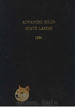 OSA PROCEEDINGS ON ADVANCED SOLID-STATE LASERS VOLUME 20     PDF电子版封面  1557523231   