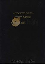 OSA TRENDS IN OPTICS AND PHOTONICS ON ADVANCED SOLID STATE LASERS VOLUME 1（ PDF版）
